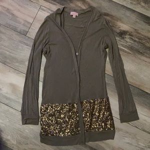 Festive Sparkly Cardigan Size M